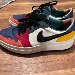 Nike Jordan 1 elevate low SE size 10.5 multicolored
